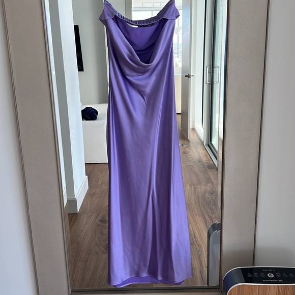 SOLD 
Elegant Lavender Maxi Dress - Picture 8 of 10